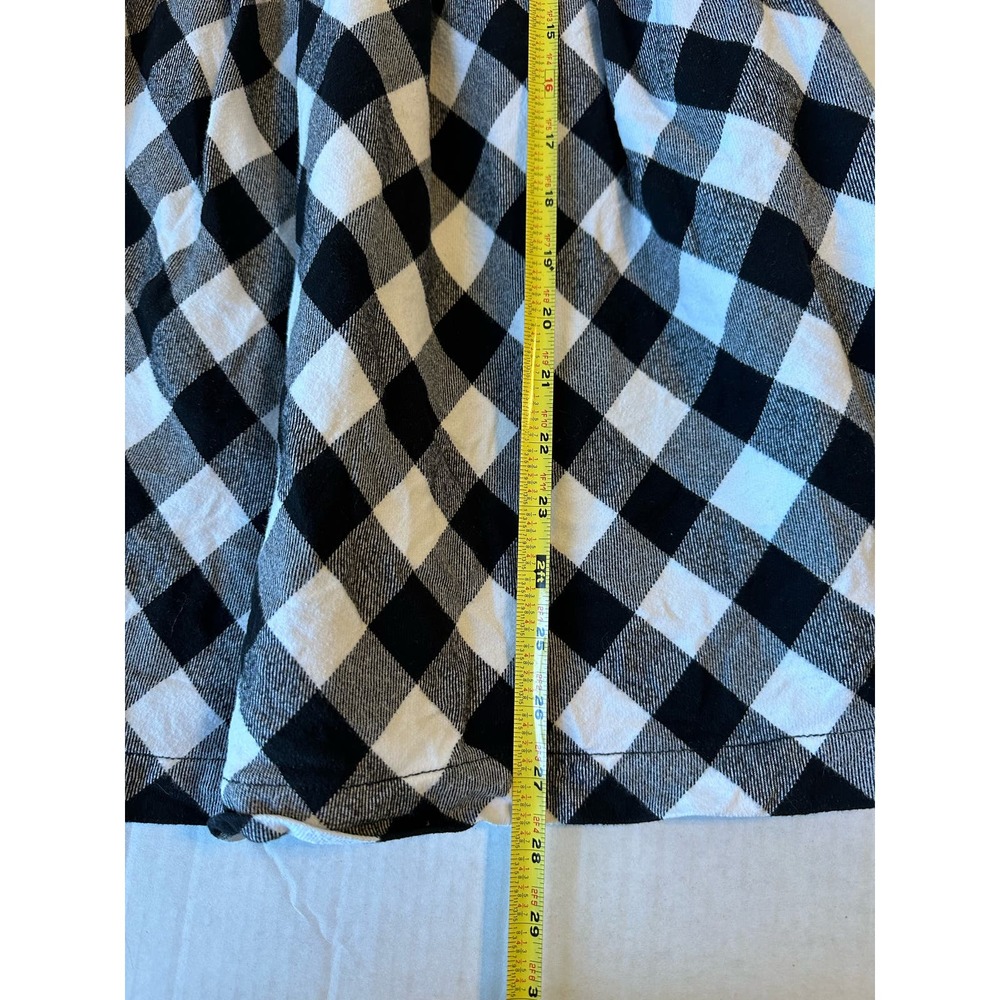 Hanna Andersson‎ Gingham Flannel Button Back Dress Sz 130 (8) - Picture 7 of 9